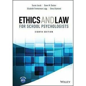 Ethics and Law for School Psychologists, Eighth Edition, Hardback - S Jacob imagine