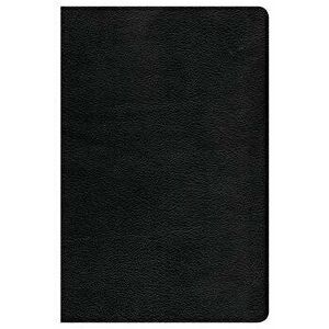 CSB Single-Column Personal Size Bible, Black LeatherTouch - *** imagine