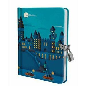Harry Potter: Hogwarts Castle Glow-In-The-Dark Lock & Key Diary, Hardcover - *** imagine