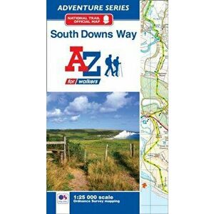 South Downs Way Adventure Atlas, Paperback - *** imagine