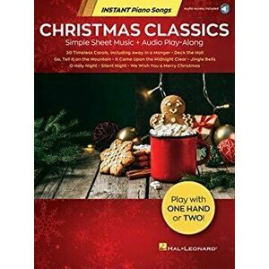 Christmas Classics - Instant Piano Songs. Simple Sheet Music + Audio Play-Along - *** imagine