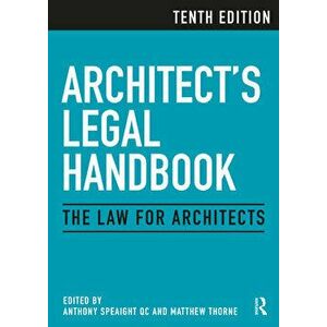 Architect's Legal Handbook. The Law for Architects, Paperback - *** imagine