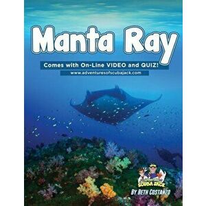 Manta Ray Activity Workbook For Kids, Paperback - Beth Costanzo imagine