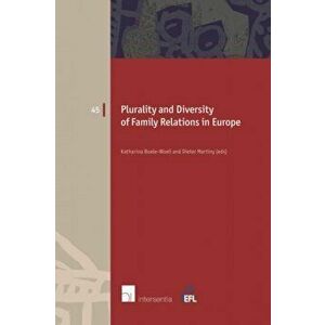 Plurality and Diversity of Family Relations in Europe, Volume 45, Paperback - *** imagine