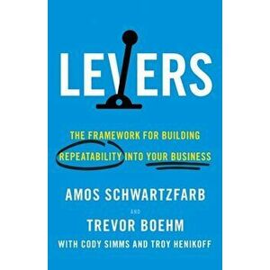 Levers: The Framework for Building Repeatability into Your Business, Paperback - Amos Schwartzfarb imagine