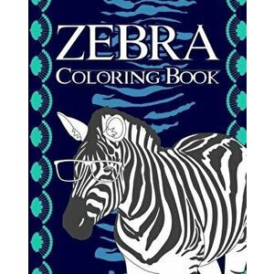 Zebra Coloring Book, Paperback - *** imagine