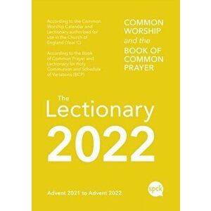 Common Worship Lectionary 2022 Spiral Bound, Paperback - *** imagine
