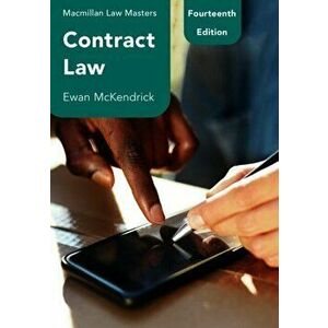 Contract Law, Paperback - Ewan Mckendrick imagine