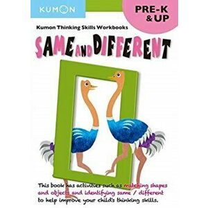 Thinking Skills Pre K Same & Different, Paperback - Kumon Publishing imagine