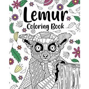 Lemur Coloring Book, Paperback - *** imagine