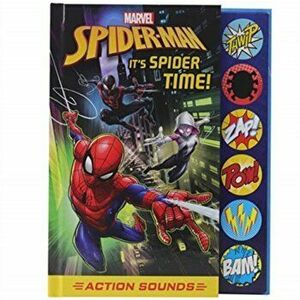 Marvel Spider-Man: It's Spider Time!: Action Sounds, Hardcover - *** imagine
