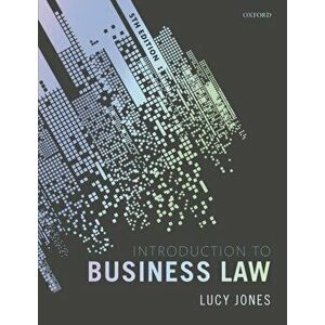 Introduction to Business Law, Paperback - Lucy Jones imagine