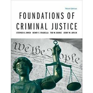 Foundations of Criminal Justice, Paperback - Stephen S. Owen imagine