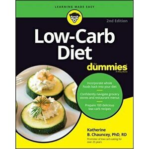 Low-Carb Diet for Dummies, Paperback - Katherine B. Chauncey imagine
