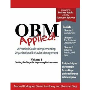 OBM Applied! Volume 1, Paperback - Manuel Rodriguez imagine