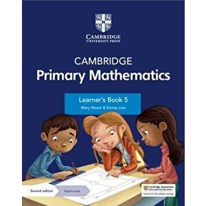 Cambridge Primary Mathematics Learner's Book 5 with Digital Access (1 Year), Paperback - Mary Wood imagine