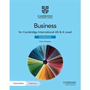 Cambridge International as & a Level Business Workbook with Digital Access (2 Years) [With eBook], Paperback - Peter Stimpson imagine