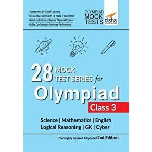 28 Mock Test Series for Olympiads Class 3 Science, Mathematics, English, Logical Reasoning, GK & Cyber 2nd Edition - *** imagine