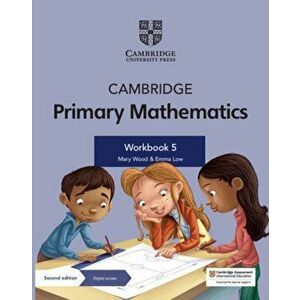 Cambridge Primary Mathematics Workbook 5 with Digital Access (1 Year), Paperback - Mary Wood imagine
