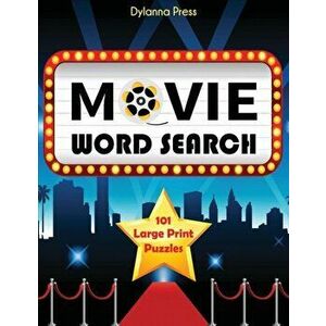 Movie Word Search: 101 Large Print Puzzles, Paperback - *** imagine