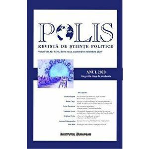 Anul 2020. Alegeri in timp de pandemie - Revista Polis - Volum VIII, Nr. 4 (30)2020 - *** imagine