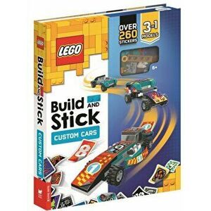 LEGO (R) Build and Stick: Custom Cars (Includes LEGO (R) bricks, book and over 260 stickers) - Buster Books imagine