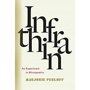 Infrathin. An Experiment in Micropoetics, Paperback - Marjorie Perloff imagine