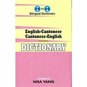 One-to-one dictionary. English-cantonese & Cantonese-English dictionary, 2 Revised edition, Hardback - *** imagine