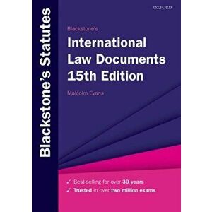 Blackstone's International Law Documents. 15 Revised edition, Paperback - *** imagine