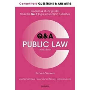 Concentrate Questions and Answers Public Law. Law Q&A Revision and Study Guide, 3 Revised edition, Paperback - *** imagine