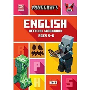 Minecraft English Ages 5-6. Official Workbook, Paperback - Collins KS1 imagine
