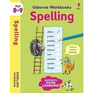 Usborne Workbooks Spelling 8-9, Paperback - Jane (EDFR) Bingham imagine