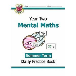 New KS1 Mental Maths Daily Practice Book: Year 2 - Summer Term, Paperback - CGP Books imagine