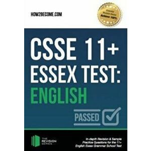 CSSE 11+ Essex Test: English. In-depth Revision & Sample Practice Questions for the 11+ English Essex Grammar School Test., Paperback - How2Become imagine