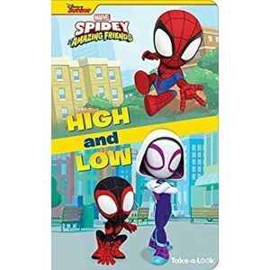 Disney Junior Marvel Spidey and His Amazing Friends: High and Low. Take-a-Look, Board book - PI Kids imagine
