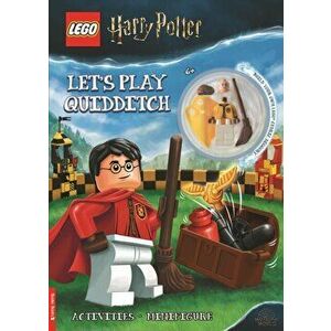 LEGO (R) Harry Potter (TM): Let's Play Quidditch Activity Book (with Cedric Diggory minifigure), Paperback - Buster Books imagine