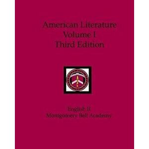 American Literature Volume I Third Edition, Paperback - Edward Tarkington imagine