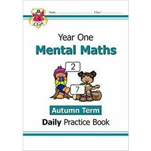 New KS1 Mental Maths Daily Practice Book: Year 1 - Autumn Term, Paperback - CGP Books imagine