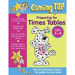 Coming Top: Preparing for Times Tables - Ages 3-4, Paperback - Somerville Louisa & Smith David imagine