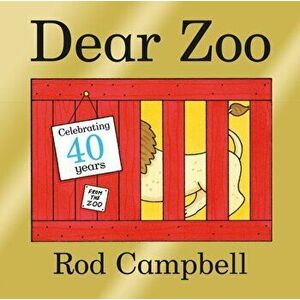Dear Zoo. 40th Anniversary Edition, Board book - Rod Campbell imagine
