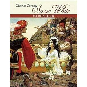 Charles Santore Snow White Coloring Book, Paperback - *** imagine