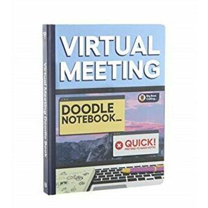 Virtual Meeting Doodle Notebook, Paperback - Books By Boxer imagine