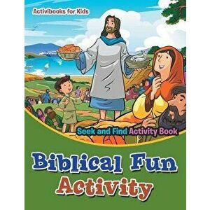 Biblical Fun Activity Seek and Find Activity Book, Paperback - Activibooks For Kids imagine