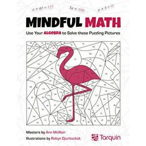 Mindful Math 1, 1: Use Your Algebra to Solve These Puzzling Pictures, Paperback - Ann McNair imagine
