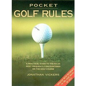 Pocket Golf Rules, Paperback - Jonathan Vickers imagine