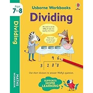 Usborne Workbooks Dividing 7-8, Paperback - Holly Bathie imagine
