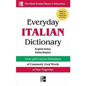 Everyday Italian Dictionary, Paperback - *** imagine