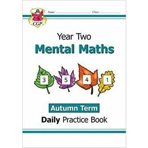 New KS1 Mental Maths Daily Practice Book: Year 2 - Autumn Term, Paperback - CGP Books imagine