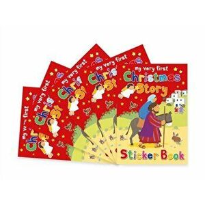 Christmas Story Sticker Book. Pack of 5, New ed, Paperback - *** imagine