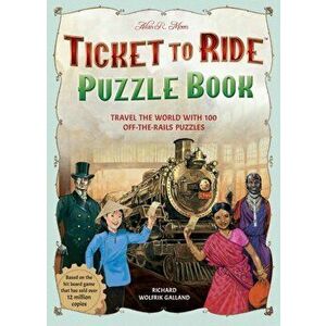 Ticket to Ride Puzzle Book. Travel the World with 100 Off-the-Rails Puzzles, Paperback - Asmodee imagine